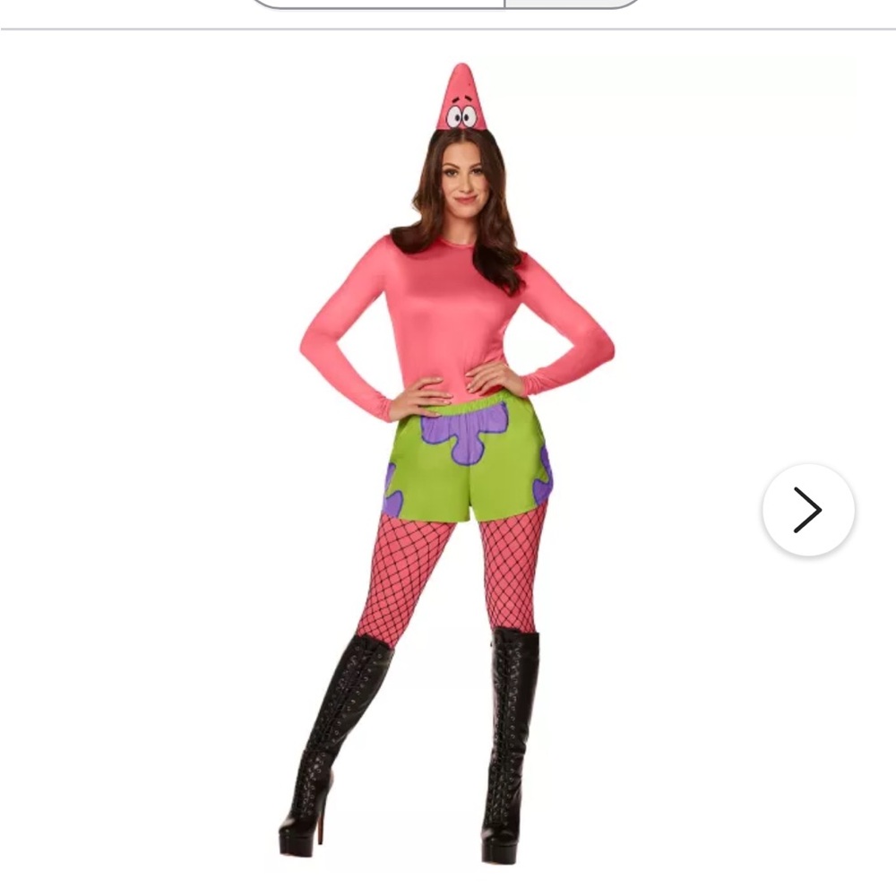 SEXY PATRICK STAR HALLOWEEN COSTUME
SPONGEBOB
FREE MASK INCLUDED